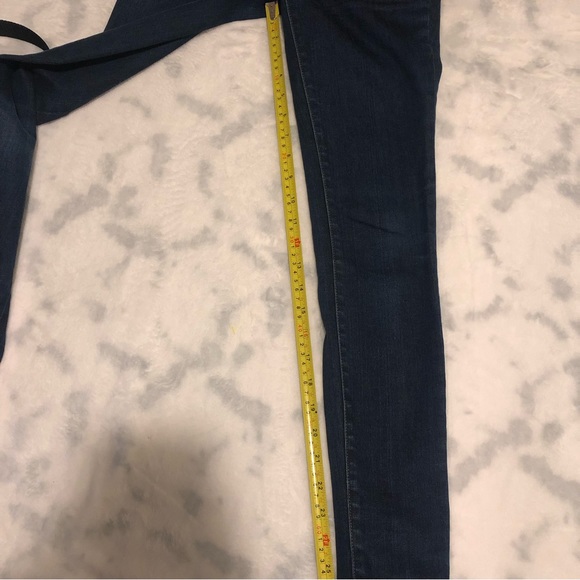 MADEWELL 9 HIGH RISER SKINNY SKINNY DENIM JEANS SIZE(23) - Picture 14 of 15